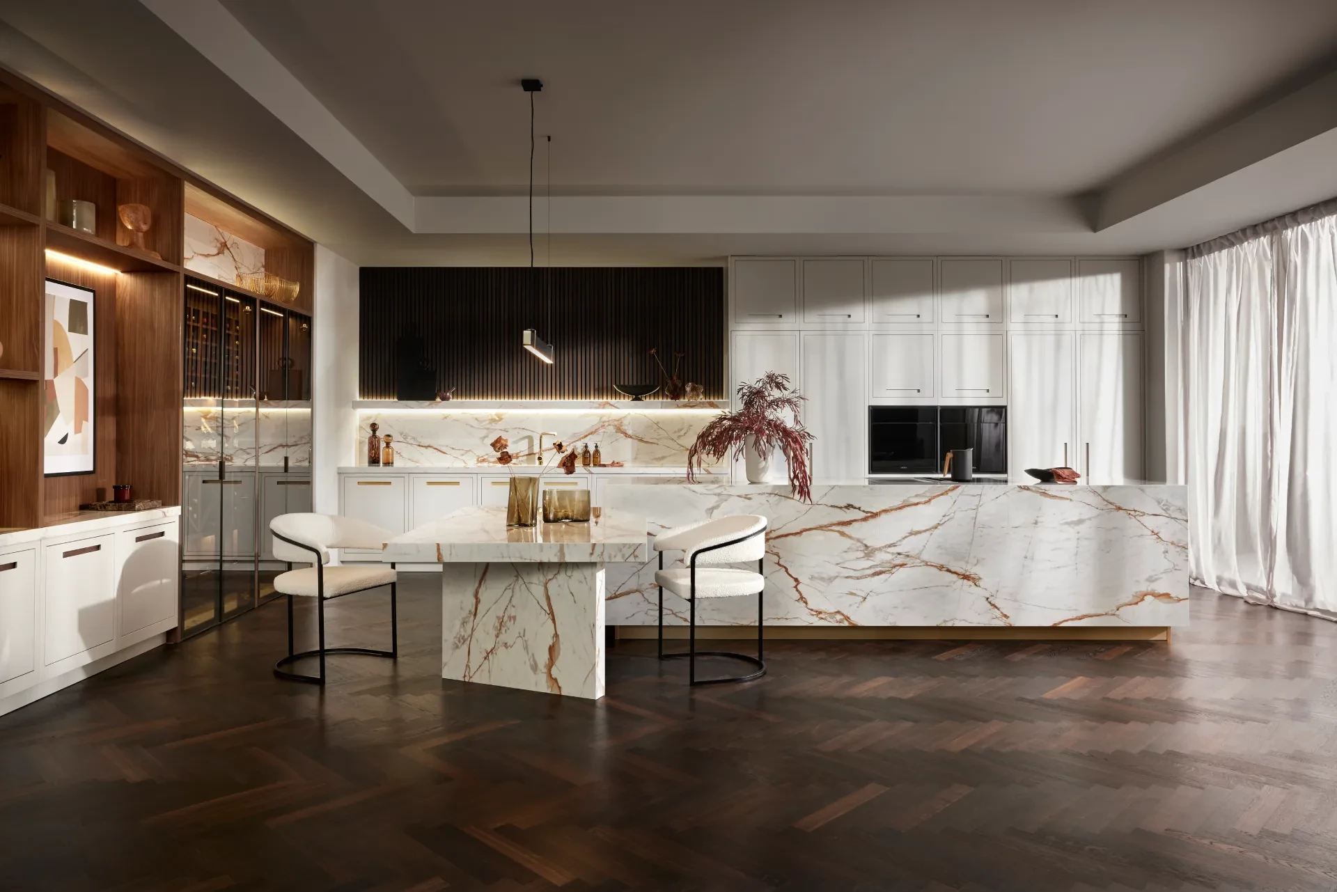 Slab Extended Channel kitchen