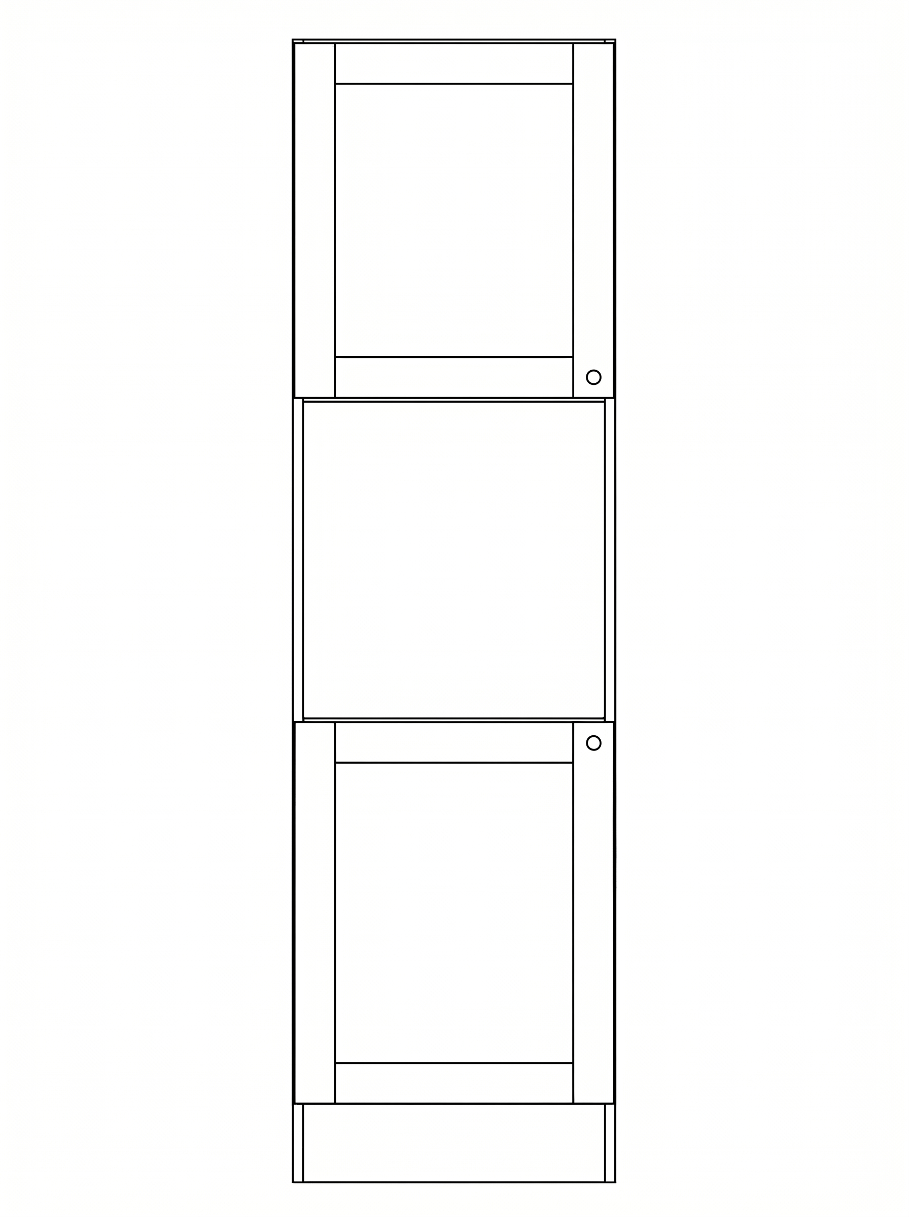 Tower Single Oven Housing